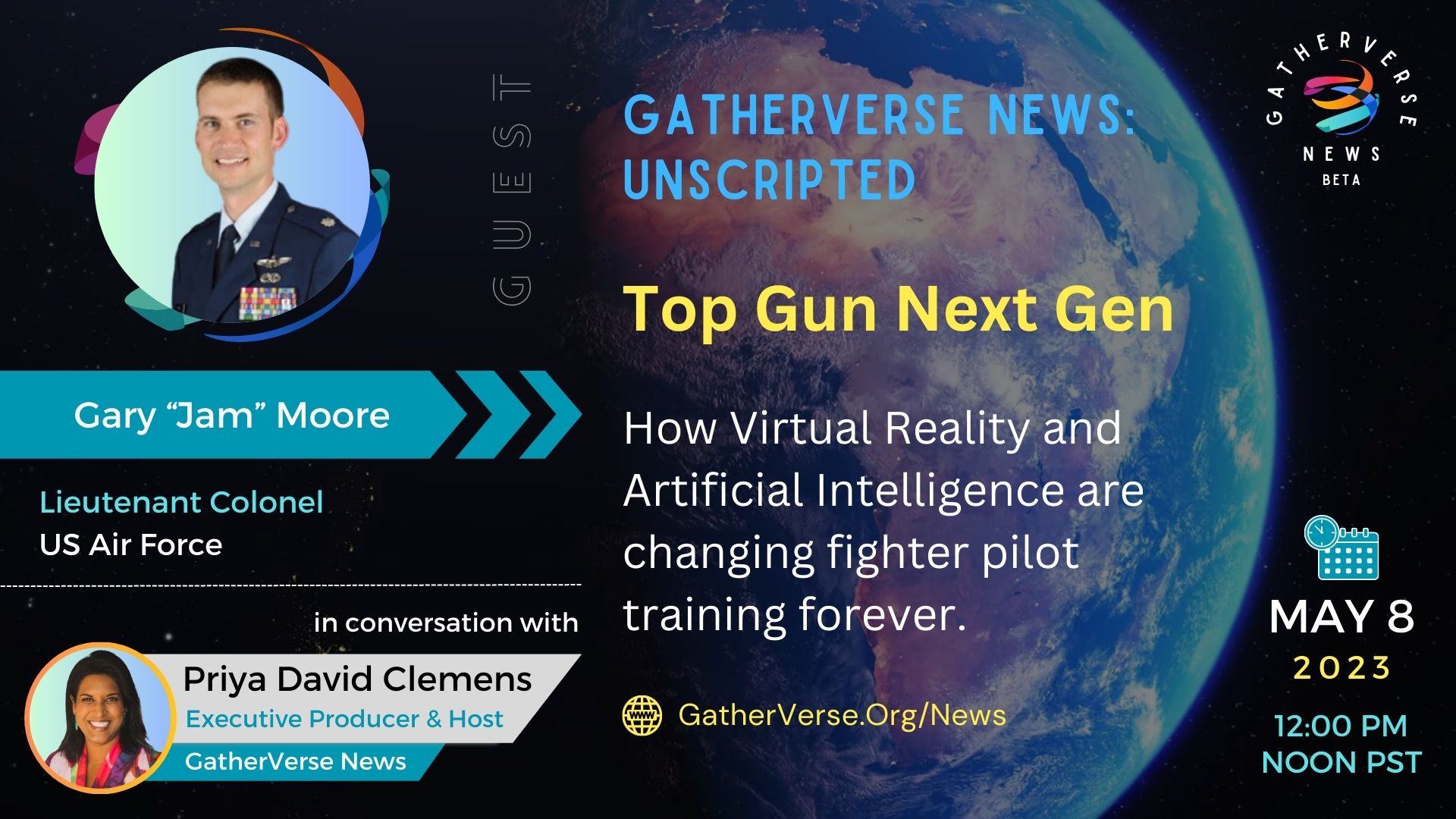 Gary “Jam” Moore - GatherVerse News - Unscripted