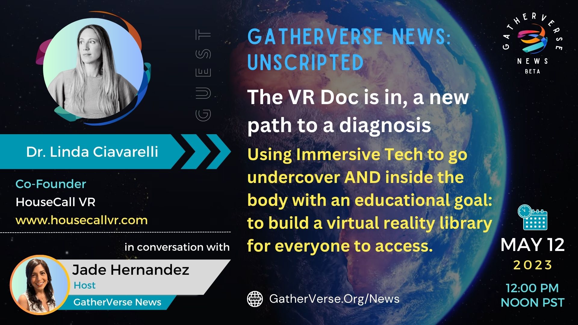 The VR Doc is in, a new path to a diagnosis