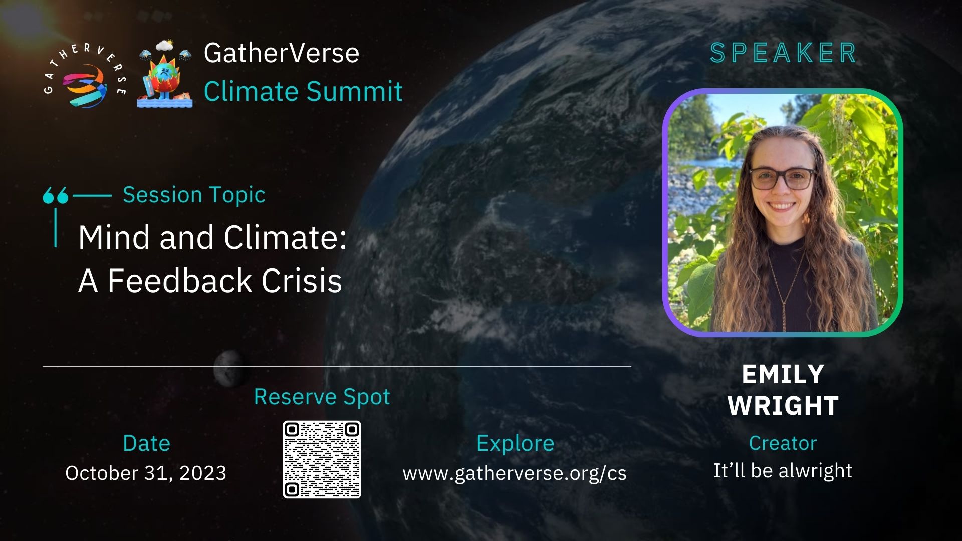 Emily Wright - GatherVerse Climate Summit