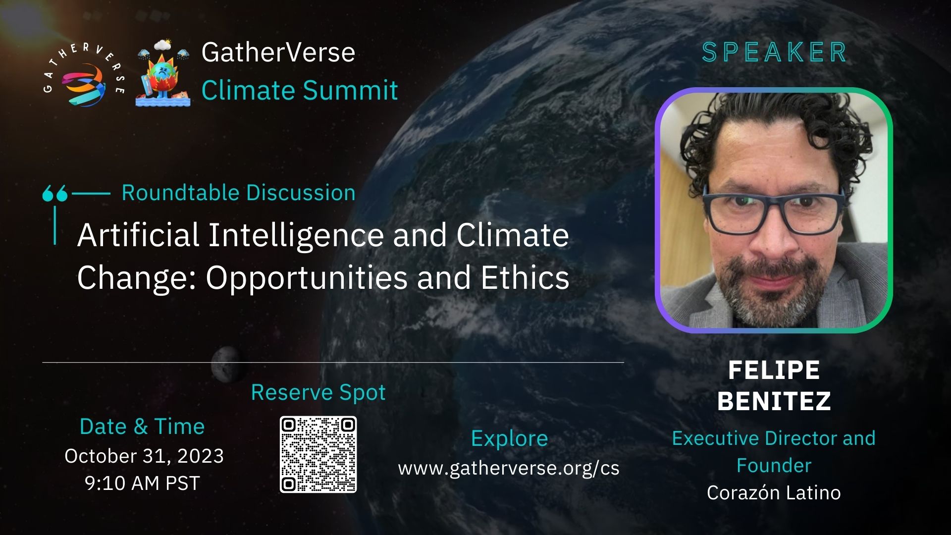 Felipe Benitez - GatherVerse Climate Summit