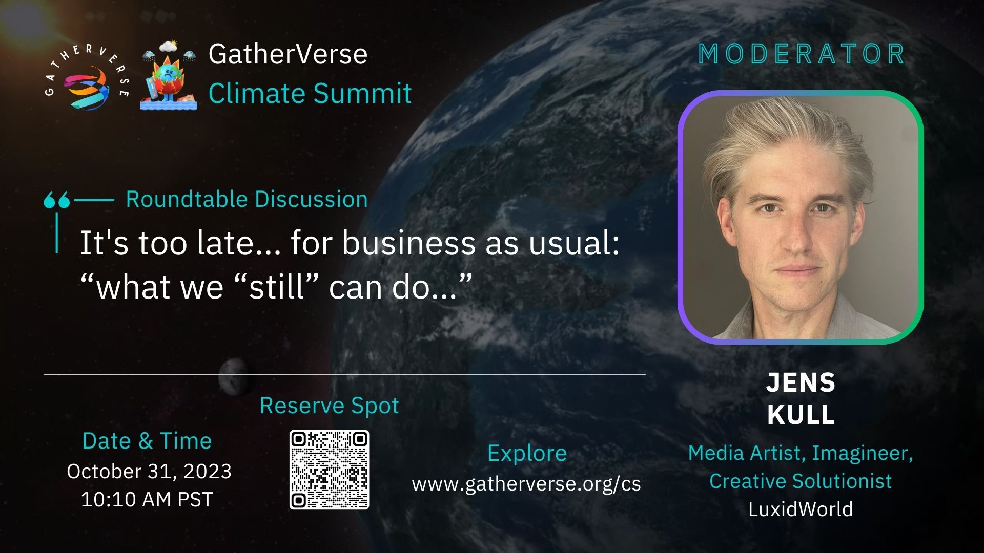 Jens Kull - GatherVerse Climate Summit