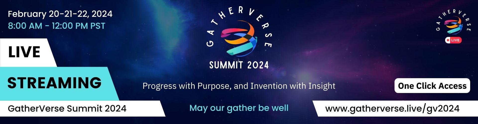 GatherVerse Summit 2024 - Live Streaming