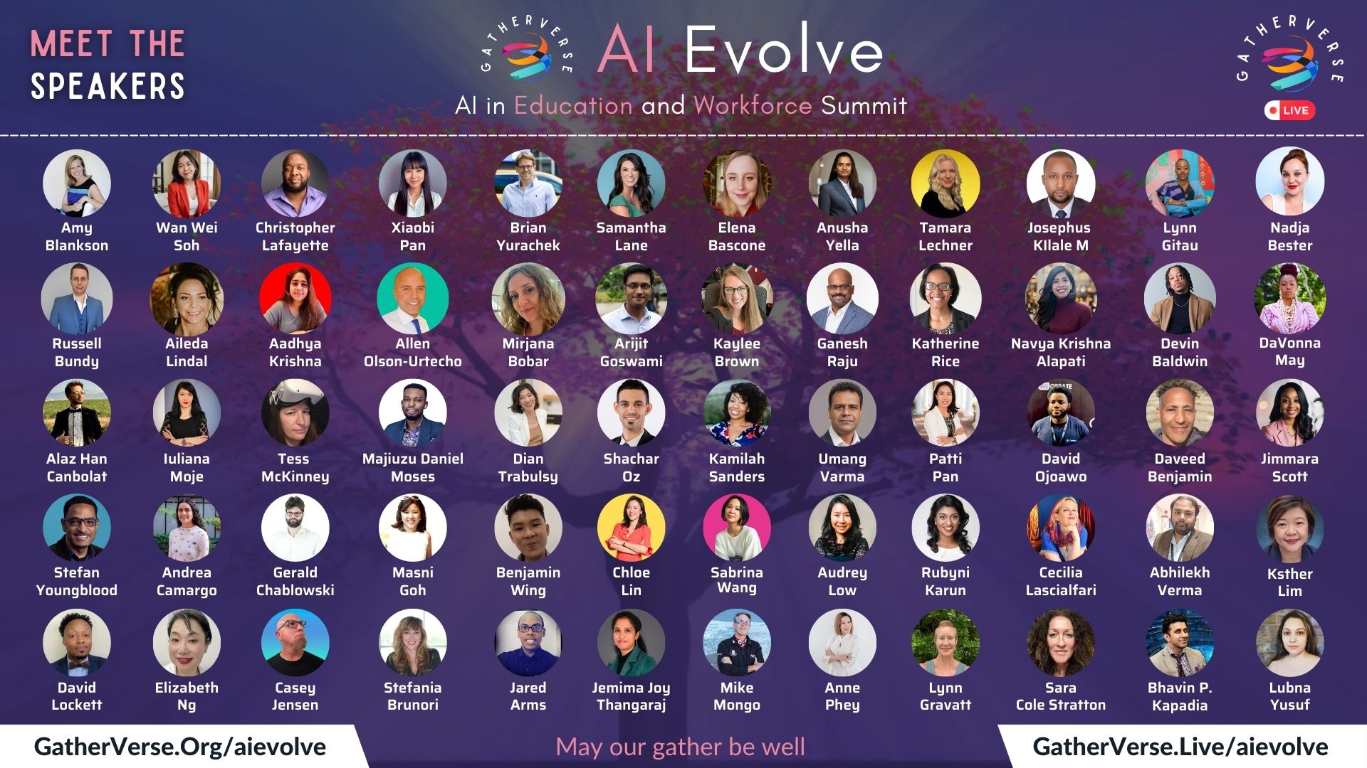 GatherVerse AI Evolve Summit 2024-Speakers