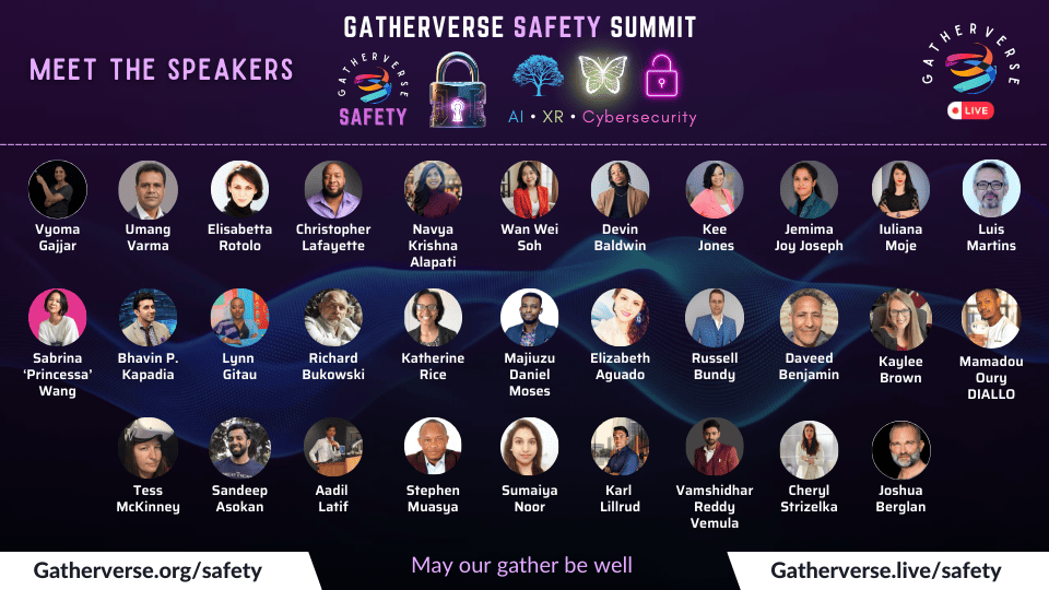 GatherVerse Safety Summit - Speakers