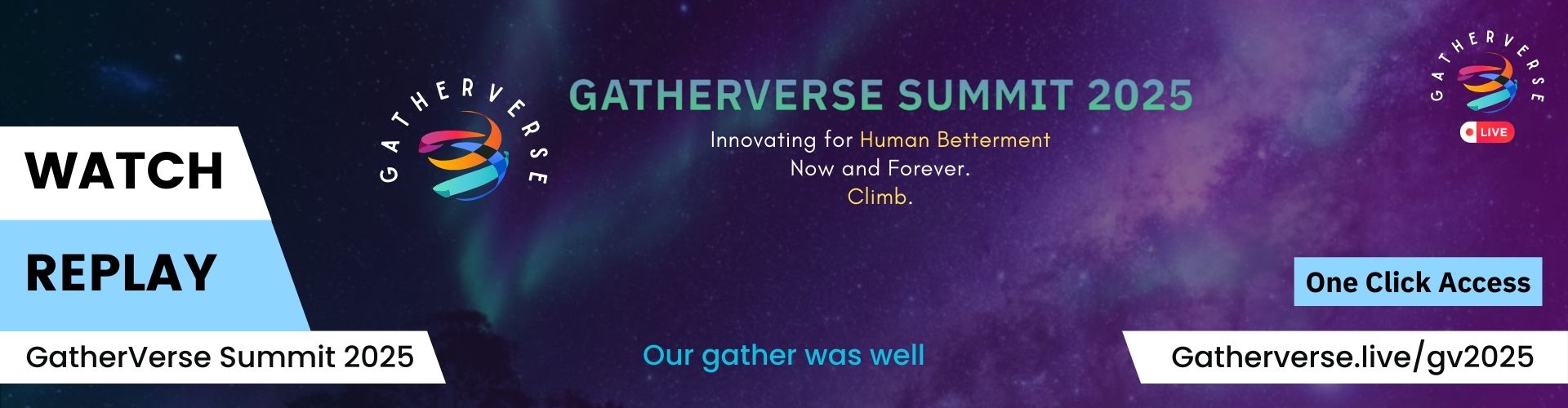 GatherVerse Summit 2025 - Watch Replay