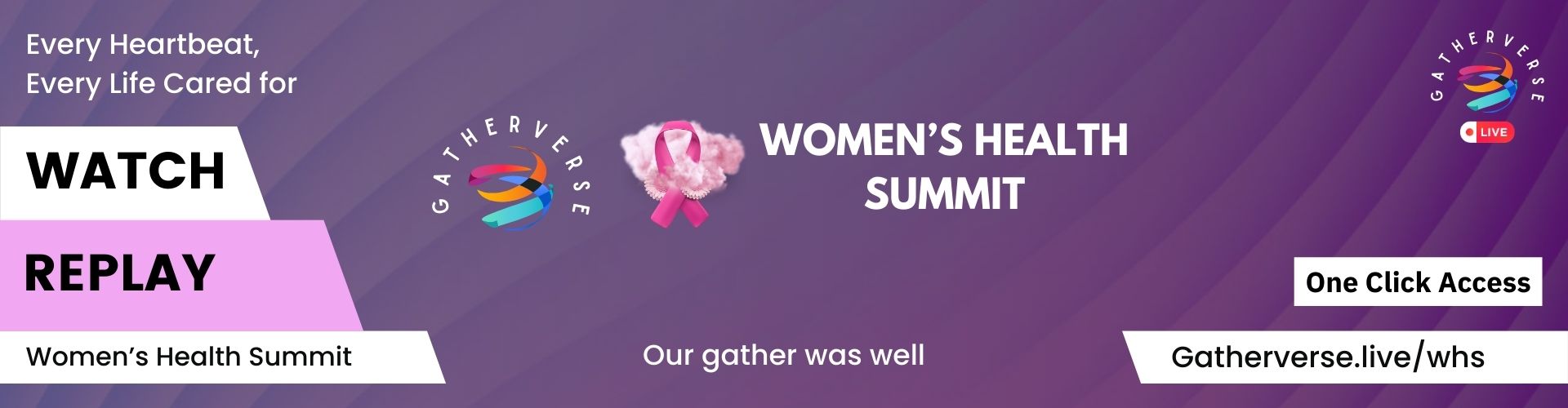 GatherVerse Women's Health Summit - Watch Replay