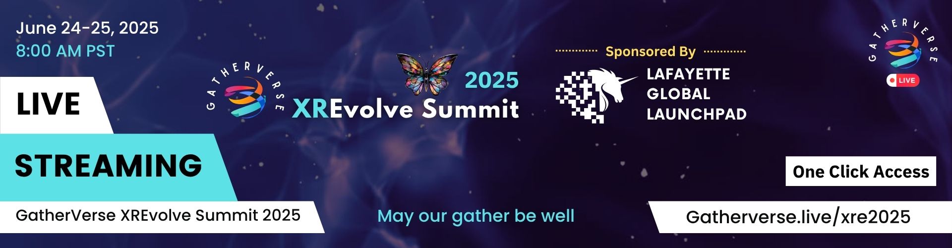 GatherVerse XREvolve Summit 2025-Live Streaming