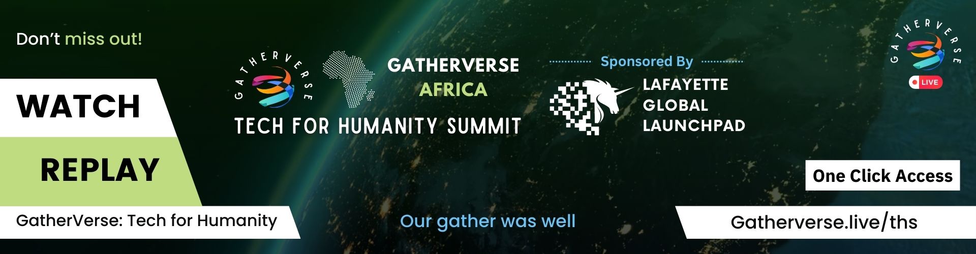 GatherVerse: Tech for Humanity Summit - Africa