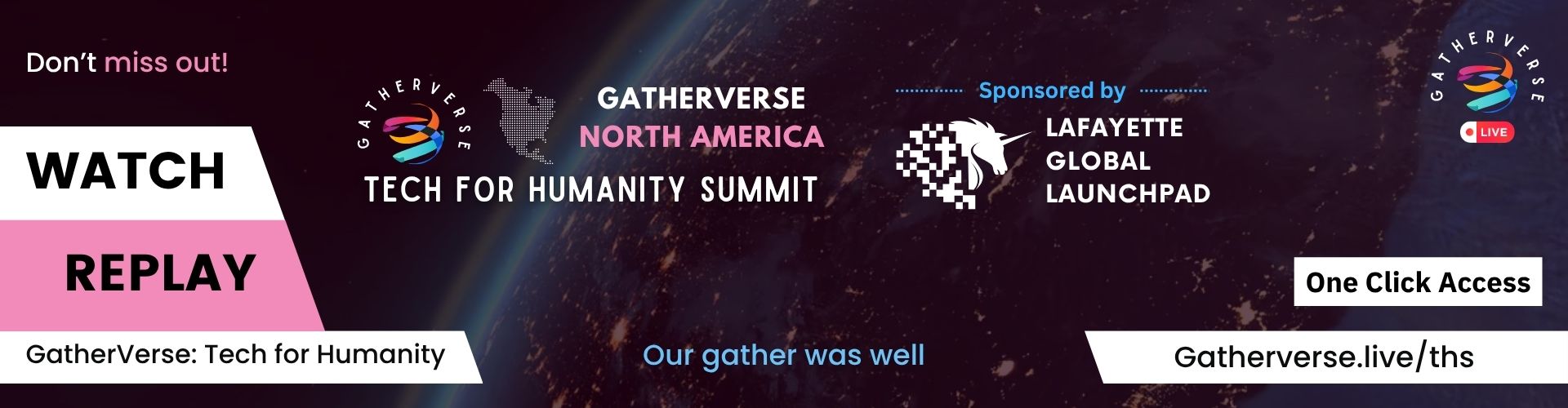 GatherVerse: Tech for Humanity Summit - North America