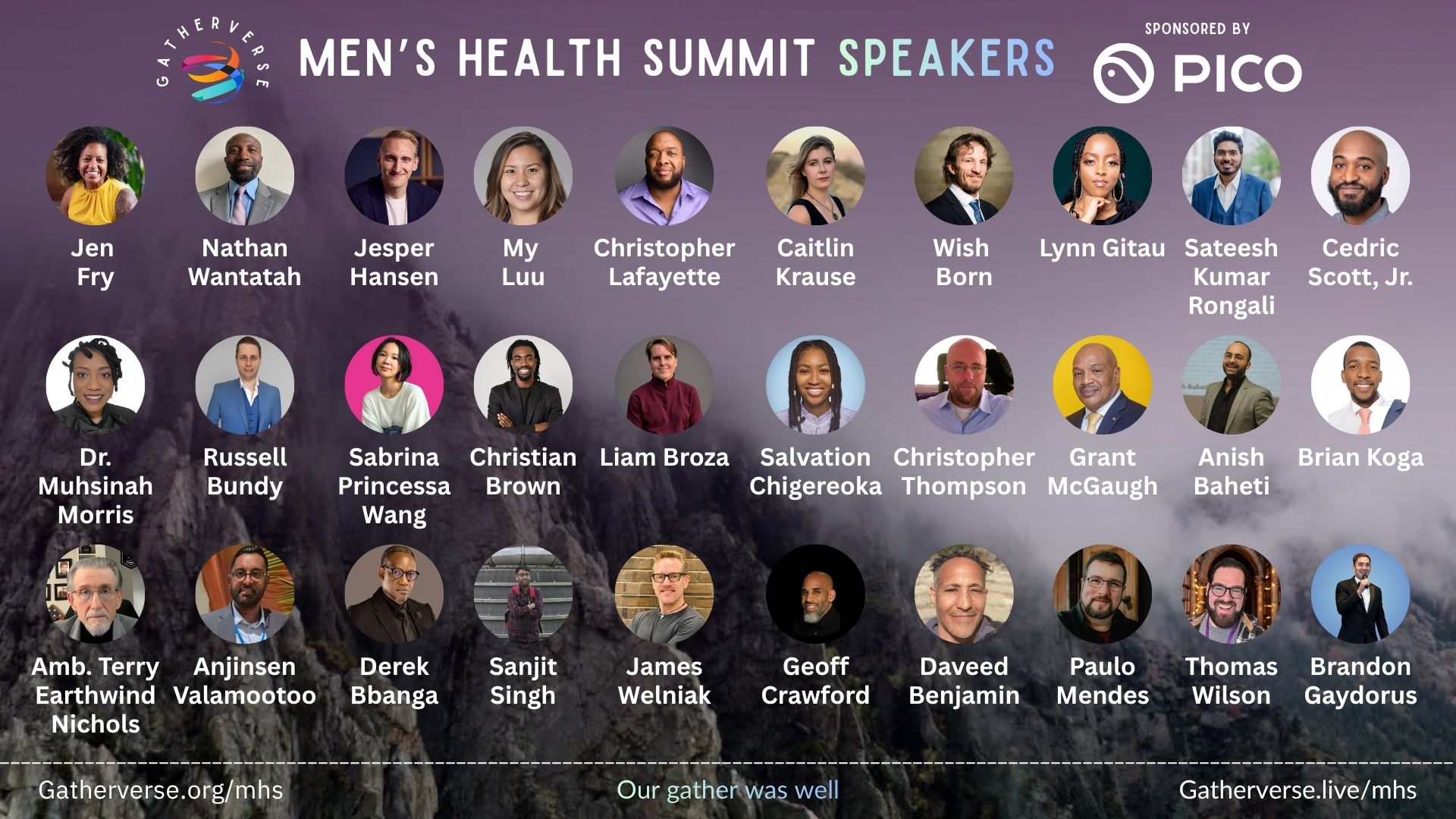 GatherVerse Men's Health Summit
