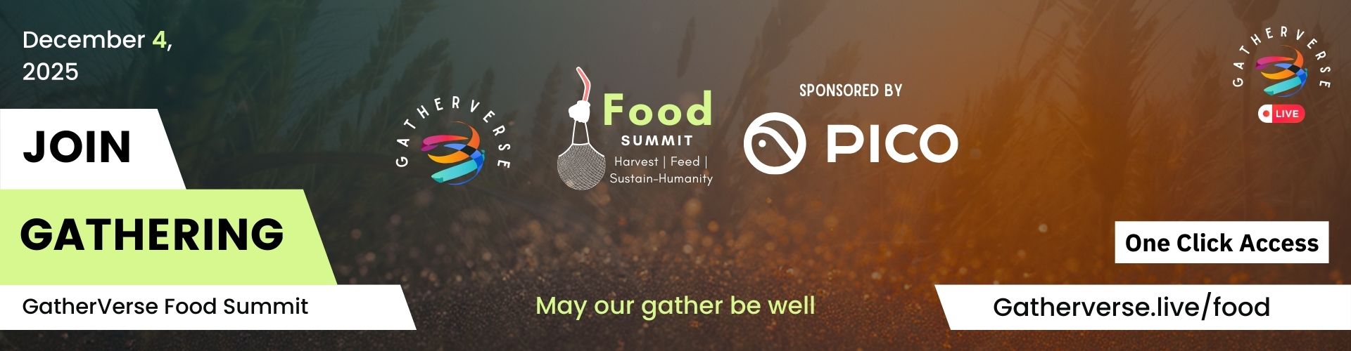 GatherVerse Food Summit