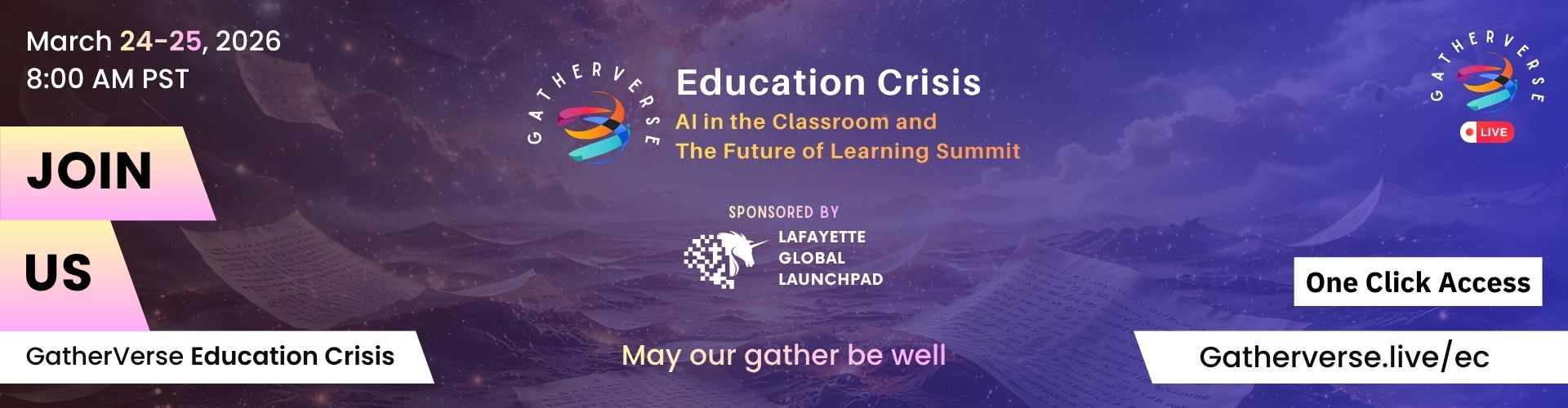 GatherVerse Education Crisis
