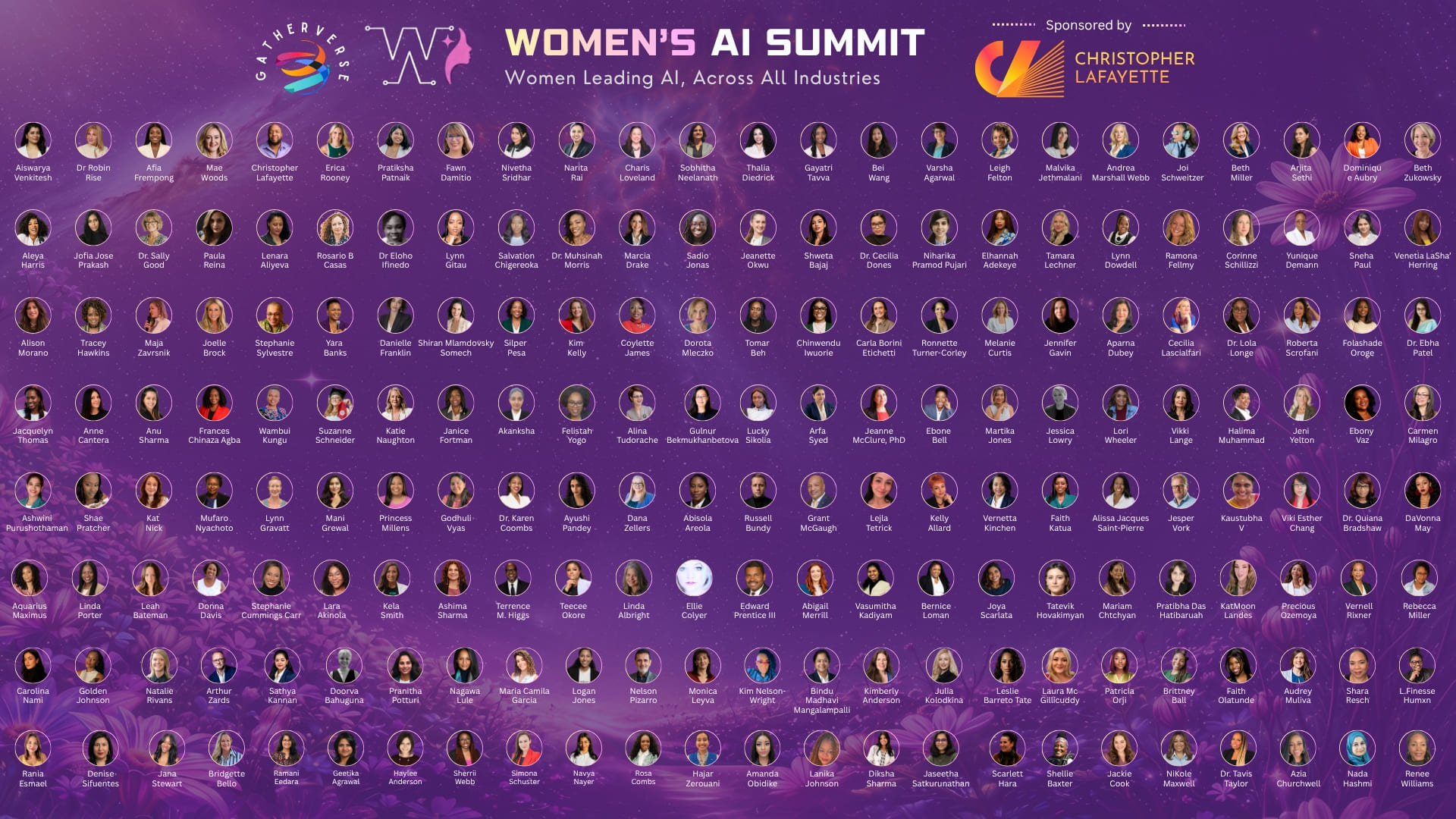 GatherVerse Women’s AI Summit - Speakers